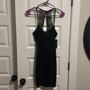 Lulu’s black believer dress